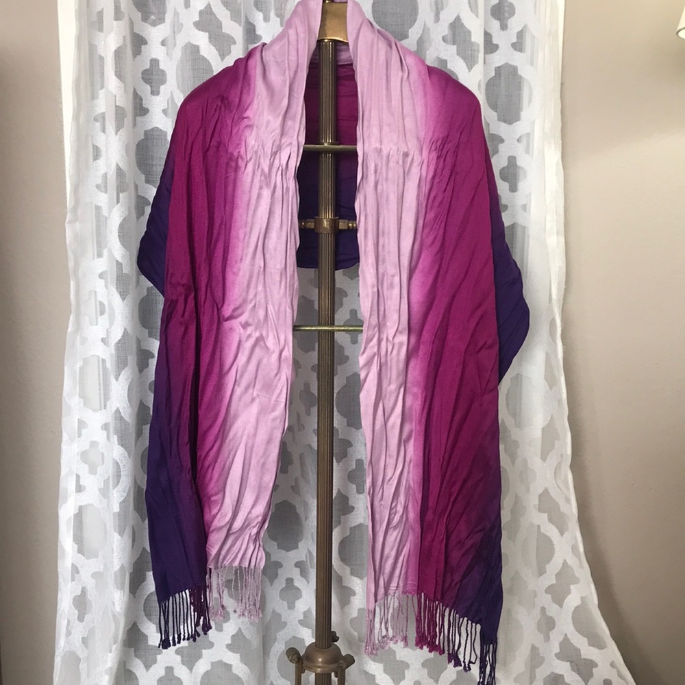 Ombré Purple Scarf